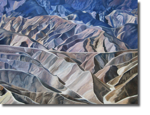Zabriskie Point (detail 2)
93 x 70 cm
oil on canvas